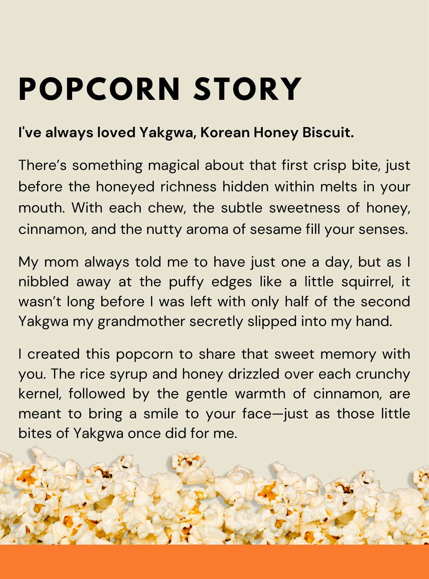 KOREAN HONEY BISCUIT