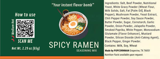 SPICY RAMEN SEASONING MIX – Two Bottle Bundle (Free Shipping)